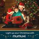 MUMUXI 12 Pack 7.2ft Fairy Lights Battery Operated String Lights, 20 Mini LEDs for Centerpiece Table Decorations, Wedding Party Bedroom Mason Jar Christmas Decor, Warm White