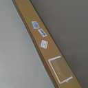 Lazblinds No Drill TDBU Cellular Shades, 48" W x 72" H, White
