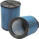 2 Pack VF5000 Filter Replacement for Ridgid Shop Vac 5-20 Gallon Wet Dry Vacuums,3 Layer Pleated Wet/Dry Vacuum Filter Compatible with WD1450 WD0970 WD1270 WD09700 WD06700 WD1680 WD1851 WD1680 RV2400A