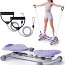 Ab Twister Board for Figure Shaping, Targeted Fat Burn, Supports 300 lbs, Silent Use, Secure Anti-Slip Grip, Compact for Home, Gym, Apartment, Office