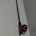 Zebco 404 Spincast Reel and Fishing Rod Combo, 6-Foot 2-Piece Fishing Pole, Size 40 Reel, Right-Hand Retrieve, Pre-Spooled with 15-Pound Zebco Line, Black/Red