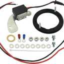 Zieichy 1181 Electronic Ignition Conversion Kit Compatible with 1957-1959 and 1963-1974 AMC V8, For 1957-1974 Buick V8, For 1958-1974 Chevy V8, Replacement 1181 Ignitor Kit