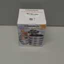 FANGSUN 4 Inch English Muffin Rings, Stainless Steel Crumpet Rings, Tart Rings for Baking, Double Rolled Nonstick Round Cake Ring, Metal Pastry Ring Mold for Dessert Food Making Tool