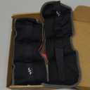 JFIT Adjustable Ankle Weights - Ankle Weight Pair 10 Weight and Bundle Options - 5lbs Each, Set of 2, Adjustable Straps Comfortable, Breathable, Moisture Absorbent Weight Straps for Men and Women