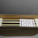 16x24 inch Picture Frame, 16x24 Photo Frames with 12x18 Removable Mat - High Definition Plexiglass - Vertical and Horizontal Display - Wall Hanging Poster Frame - Gold, 3 Pack