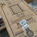 Regalo Safety 29-38.5" Baby Gate for Doorways & Bottom of Stairs, Pressure Mounted Baby Gate with Door for Babies, Toddlers & Pets, Tested & Safe for 30 Years, American Designed, American Owned, White