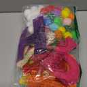 3 Pcs 118 Inch Pre Strung Happy Birthday Banner Felt Fabric Ball Garland Reusable Rainbow Birthday Garland Happy Birthday Banner Sign for Party Decor