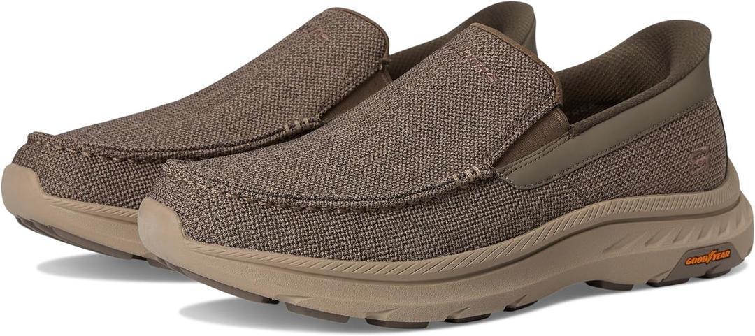 Skechers Mens Pollard - Wilfred (8.5, Taupe)