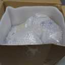 8 Pcs Small Blue and White Vase Ceramic Small Ginger Jar with Lid Porcelain Vases Chinoiserie Decor Chinese Ginger Jars for Home Bedroom Tabletop Decor Table Accent Shelf