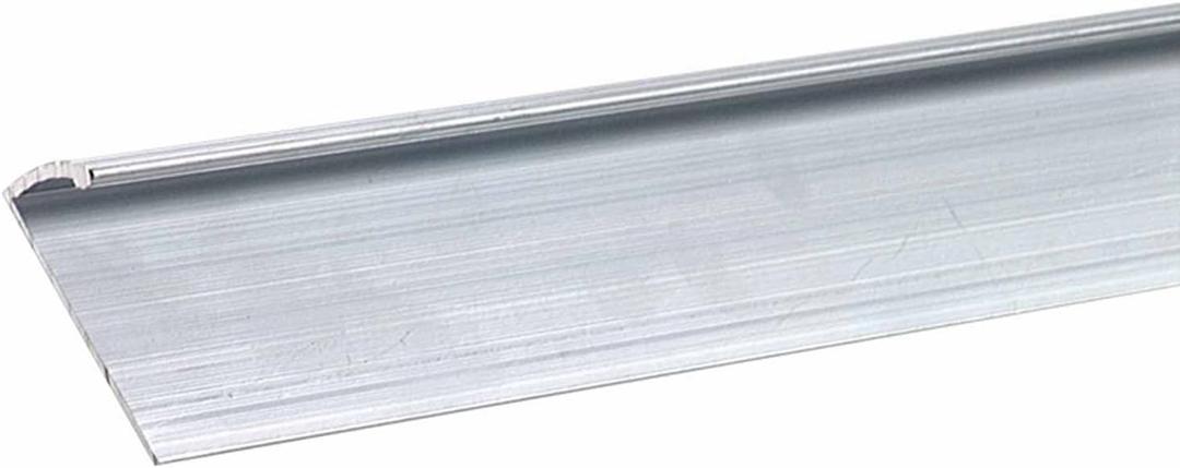 M-D Building Products 78147 1-3/8 in. X 72 in. Silver Aluminum Carpet Gripper w/o Teeth