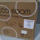 ECO BOOM Unbleached Bamboo Toilet Paper, 48 Mega Rolls, 100% Tree-Free 3-Ply, Plastic-Free Packaging, 360 Sheets | PFAS Free, BPA Free, Septic Safe & FSC Certified
