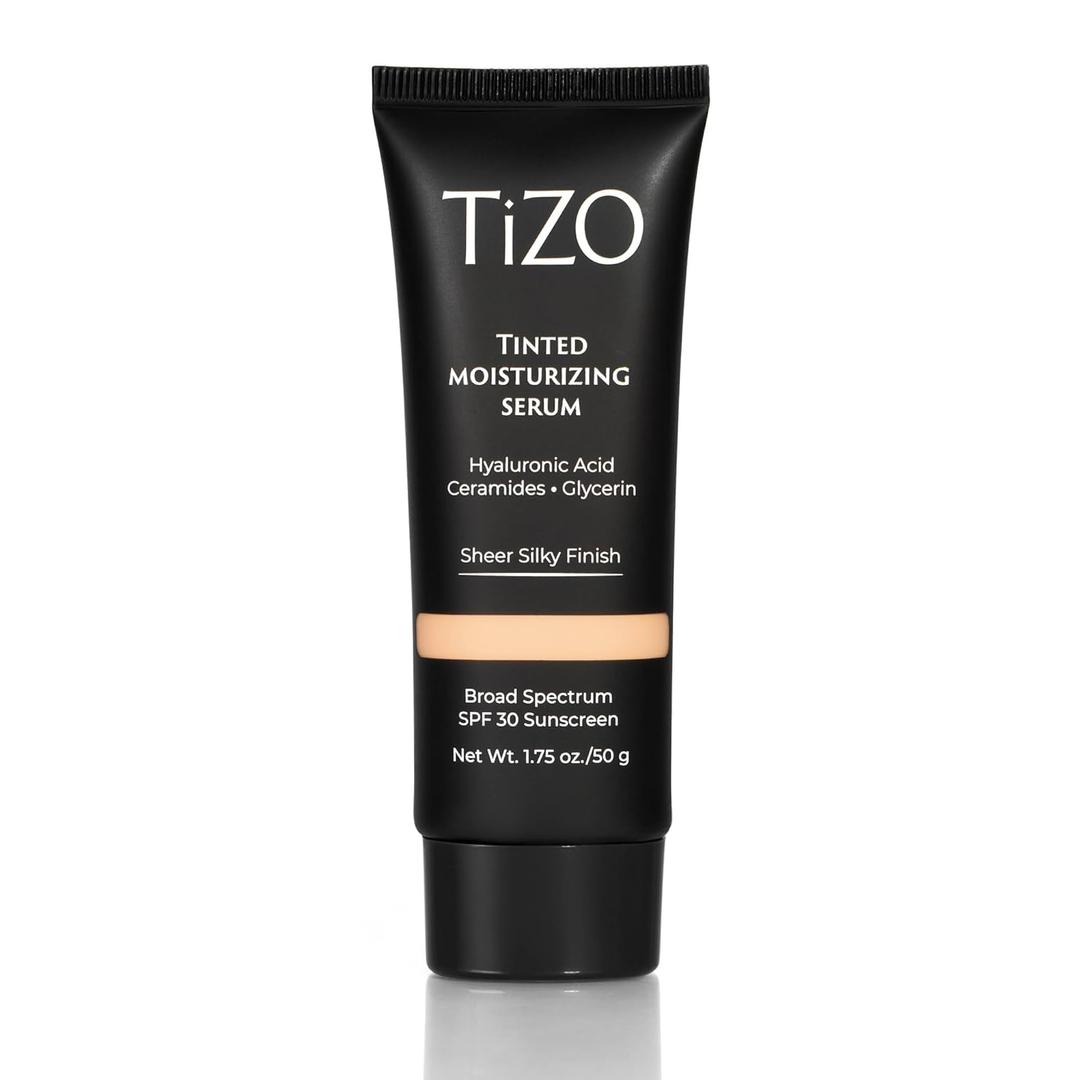 TIZO | Tinted Moisturizing Serum | SPF 30 | Shade in LIGHT-MEDIUM (1.75 Fl Oz (Pack of 1))