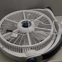 Lasko Wind Machine Fan, Air Circulator Fan with 3 Speeds, 20" Model 3300, Gray