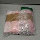 The Peanutshell Baby Organic Bassinet Sheets 4-Pack Unisex - Soft, Oval & Rectangle Baby Girls or Boys Sheet, 100% Jersey Cotton, Fitted Covers for Crib, Halo Bassinet Mattress - Cottage Floral