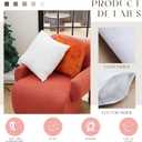 Sintuff 30 Pcs 20 x 20 Throw Pillow Inserts Bed and Couch Pillows for Living Room White Decorative for Couch Soft Fluffy Plump Stuffer Square Indoor Outdoor Cushion Bed Sofa