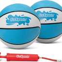 GoSports Water Basketballs 2 Pack - Choose Between Size 3 and Size 6, Great for Swimming Pool Basketball Hoops