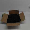 Nasitos Black Rectangle Tablecloths, 2 Pack - 72 x 30 Inch - Stretch Spandex & Polyester Fitted Table Skirts for 6FT Tables, Party, Banquet, Wedding