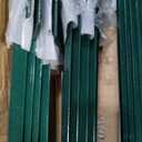 ARIFARO Metal Fence Posts 6 Feet assemblable,Pack of 10,Sturdy Duty No Digging Garden U Post for Wire Fencing Steel Poles for Yard, Outdoor