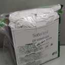 SafeRest Waterproof Queen Size Mattress Protector - Fitted with Stretchable Pockets - Machine Washable Cotton Blend Mattress Cover for Bed