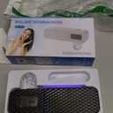 Smart Toothbrush Holder, Wall Mounted Toothbrush Holder with Toothpaste Dispenser, Drying Function and 3 Toothbrush Slots for Bathroom (Black)