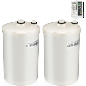Qualirey 2 Pack Premium Filter Replacement Compatible with HG-N Type Water Ionizer, Compatible with Enagic Kangen LeveLuk SD501, JrIV, KANGEN 8(Not Original Type Before 2010)