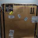 Medline Comfortable Folding Wheelchair with Swing-Back Desk-Length Arms and Swing-Away Footrests, 18”W x 16X”D Seat