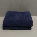 GAWAMAY Lumbar Support Pillow Decorative Rectangle Throw Pillow Covers 12"x20" Inch Set of 2, Soft Chenille Pillowcase for Living Room Bedroom Sofa Couch Cushion Cover Navy Blue 30x50cm (ONLY Covers)