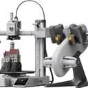 Bambu Lab A1 Mini Combo, A1 Mini 3D Printer and AMS lite, Support Multi-Color 3D Printing, High Speed & Precision, Full-Auto Calibration & Active Flow Rate Compensation, 48 dB Quiet FDM 3D Printers