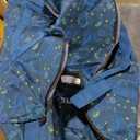 YOREPEK Infant Car Seat Travel Bag Compatible with Nuna Pipa Car Seat and Base,Fit for Graco SnugRide 35 Lite and Base,Car Seat Carrier for Airport,Carseat Travel Cover for Baby Travel Essentials,BLUE