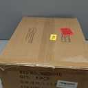 IBUYKE 16 Inch Small Foot Stool Ottoman, Rectangle Linen Foot Rest with Padded Seat and Metal Legs, Modern Ottoman Foot Rest for Living Room Bedroom Entryway Couch, Grey WBD001G