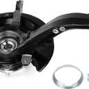 Front Steering Knuckle & Wheel Bearing Hub Assembly for Honda Accord 2003 2004 2005 2006 2007 2.4L L4, 698-401 698401 44300SDAA52 44600SDAA00, Left Driver Side, Automatic Transmission 26 Spline Only