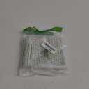 TAOSON Decorative 100% Cotton Canvas Square Solid Toss Pillowcase Cushion Cover Pillow Case with Hidden Zipper Closure Only Cover No Insert - White 12"x20"(30x50cm) (12"x20"(30x50cm), White)