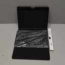 OYEEICE Keyboard case for iPad 9.7 inch, iPad 6th Gen (2018), iPad 5th Gen (2017), iPad Air 2 (2014) - 7 Color Backlit Wireless Keyboard with Pencil Holder for iPad 6th/5th Pro 9.7'' Air 2/1 - Black (Classic Style)