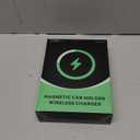 Coolpow for Magsafe Car Mount Charger100% Stable15W Magsafe Car Charger Magnetic Phone Holders for Your Car Accessories for Women Men Car Phone Holder Wireless Car Charger for iPhone 17 16 15 14 13 (Black)