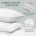 HARBOREST King Size Bed Pillows Set of 2 - Luxury Hotel Collection Down Alternative Pillows for Sleeping, 20 x 36 Inches