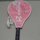 Kids Tennis Racket for Girls & Boys - 23 inch Youth Tennis Racket, Includes 420D Nylon Shoulder Strap Bag (Unicorn Pink)