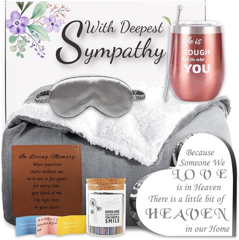 7 Sympathy Gift Baskets - Condolences & Bereavement Gifts for Loss of Loved Ones