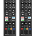 GE 4-Device Universal Samsung Replacement Remote, 2 Pack