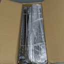 OCG Slide Out Cabinet Organizer for Narrow Cabinet (5" W X 17" D), 2 Tier Pull Out Shelves Slim Sliding Cabinet Organizer and Storage, Chrome