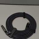 Warrky DisplayPort to HDMI Cable [8K@60Hz, 4K@240Hz, Nylon Braided, Black] 10FT Unidirectional DisplayPort 1.4 Source to HDMI 2.1 Display, DP to HDMI Compatible with PC, Dell, AMD, Lenovo, Monitor