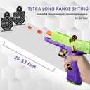 Automatic Shell Ejecting Toy Gun Pistol, Soft Bullet Toy Gun for Boys, Education Model Realistic Toy Pistol Shooting Game Toys Gifts Birthday for Boys Girls Adults