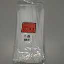 SHEEP&SHEEP White Zip Ties 12 Inch(100 Pieces), Heavy Duty Self-Locking Nylon Cable Ties, 120LBS Tensile Strength, Ideal for Indoor & Outdoor Use