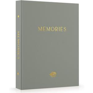 Beautiful Linen Photo Album For 4x6 Photos - Safely Holds Up To 256 Pictures of Unique Memories - The Perfect Large Photo Book To Store All Pictures of Treasured Family, Baby or Wedding Moments (Sage)