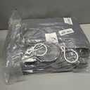 JUIN Door Screen Magnetic Closure: Fit 36 x 80 Inches Door - Doors Screen Insulation Window Cold Blanket Soundproof Cover for Winter Thermal Insulated Heat - Gray (Curtain Size 38x82)