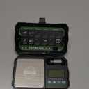 Pocket Scale, Dual Powered, Precision Gram Jewelry Scale with Zipper Case, Digital Small Coin Scale, Large Backlight Display, 500g x 0.01g, 6 Weighing Units,Cal Weight, USB Cable Included (Green)