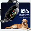 JEUJE Dog Bark Collar 2 Pack, Bark Collar for Large Medium Small Dogs 8-120lbs, AUTO Barking Collar, Bark Training Collar with 7-Level Sensitivity + 5 Safety Modes Humane Training System
