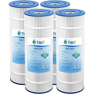 Tier1 C1200 Pool Filter Cartridge Replaces PA120 & CX1200RE, 4-Pack