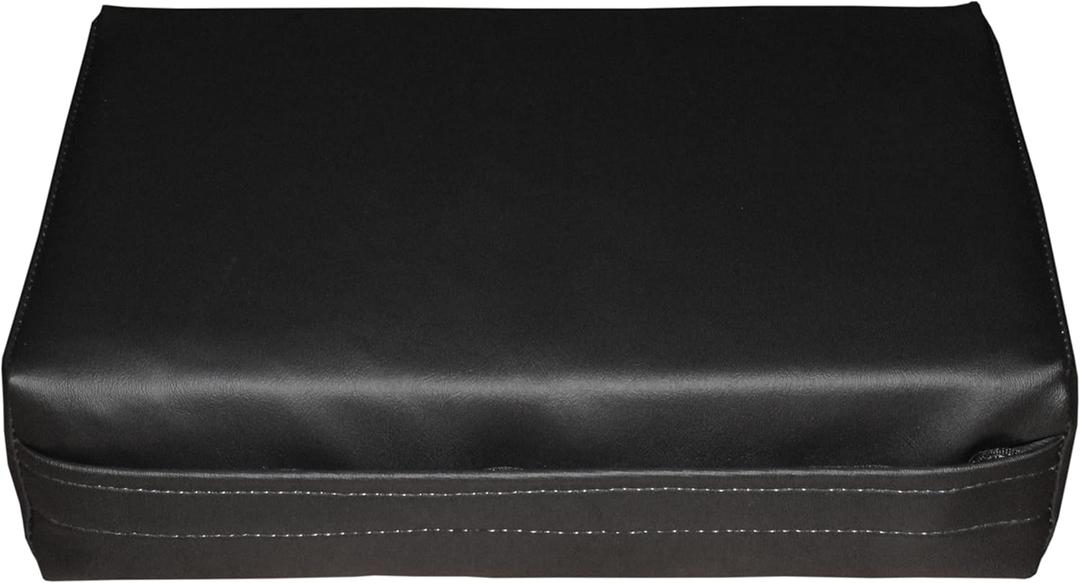 Rehabilitation Advantage Body Positioning Black Rectangle Bolster 12 Inch x 8 Inch x 3 Inch