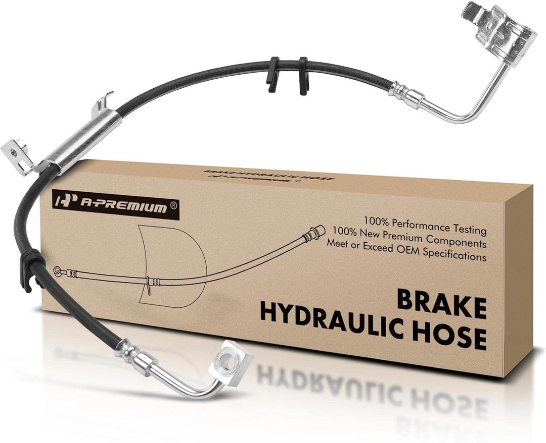 A-Premium Front Passenger Side Brake Hydraulic Hose Compatible with Jeep Models - Wrangler 2011-2017, Wrangler JK 2018