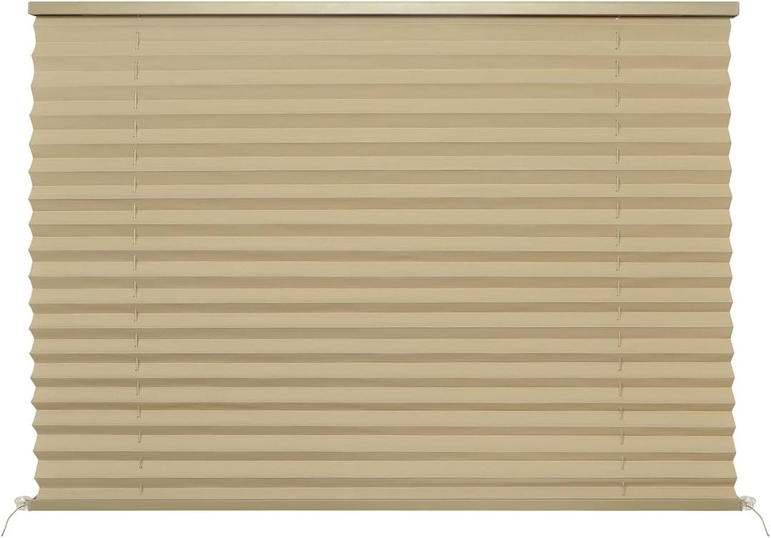 RV Blinds for Camper Window, RV Window Shades Camper Blinds for Travel Trailer,Pleated Shade for Motorhome Motor Coach-38 W x 24" L
